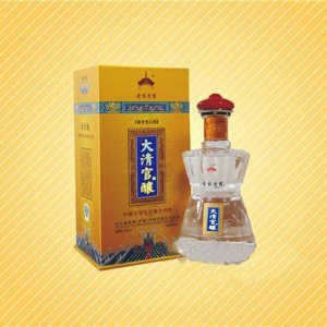 金皇袍大清宮釀玻璃瓶