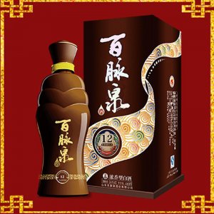 百脈泉12年濃香型白酒34度