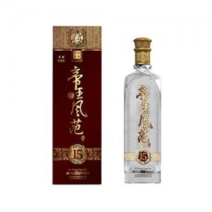 津酒白酒帝王風范15年700ml