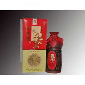 湘泉酒45度紫紅盒裝