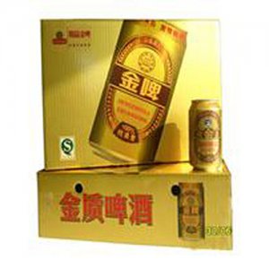 山東藍(lán)泉啤酒金啤