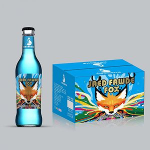 百變玉狐蘇打酒3.5度275ml×24瓶藍色箱裝