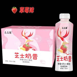 么么象芝士奶昔草莓味