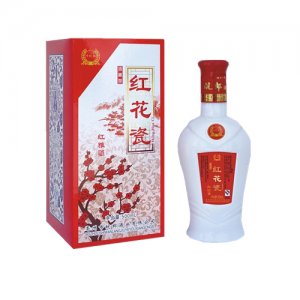 皖郎酒紅花瓷