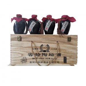 皖郎酒窖齡陶壇酒