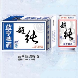 藍(lán)亨超純啤酒罐裝