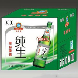 青圣純生啤酒新裝上市