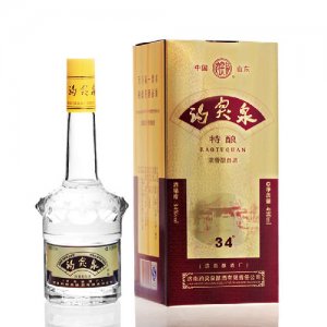 34度趵突泉特釀濃香型白酒