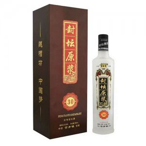 魏槽坊封壇原漿酒30年