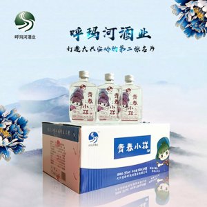 呼瑪河青春小樣35度100mlX24瓶小酒
