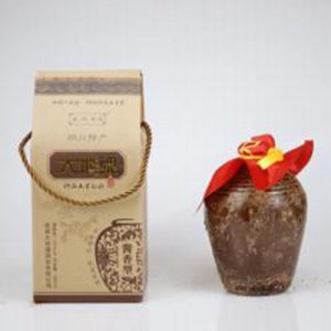 大地魂500ml醬香泥巴酒黑黃瓶酒