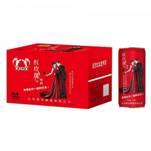 愛京玫瑰養生啤酒330mlX24罐