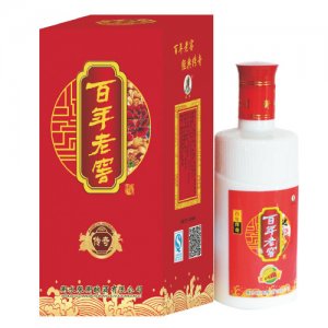 衡水張衡42°百年老窖白瓶白酒