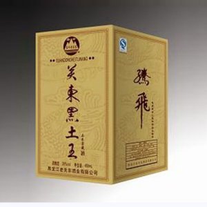 關東黑土王酒五年窖藏牛皮卡