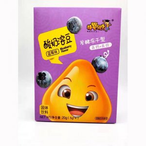 精嬰領(lǐng)秀酸奶溶豆藍(lán)莓味
