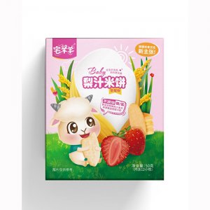 宅羊羊梨汁米餅草莓味