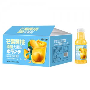 恒欣源芒果黃桃汁飲料430mlx15瓶