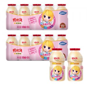 豬豬俠乳酸菌飲品草莓味100ml