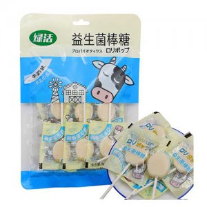 綠活牛奶益生菌棒糖48g