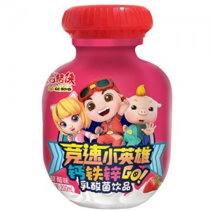 豬豬俠乳酸菌飲品草莓味200ml