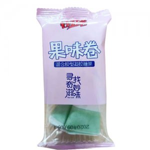 鈺旺客果味卷凝膠糖果散裝稱重