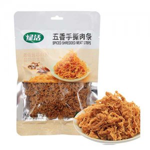 綠活五香手撕肉條70g