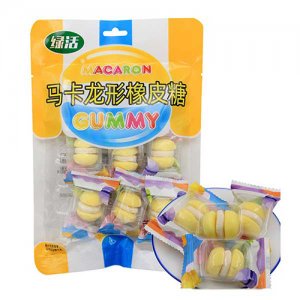 綠活芒果馬卡龍橡皮糖54g