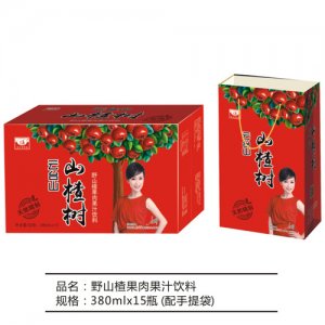 九州華洋山楂樹野山楂果肉果汁飲料禮盒