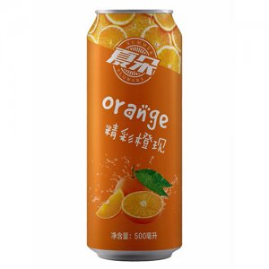 夏朵精彩橙現500ml