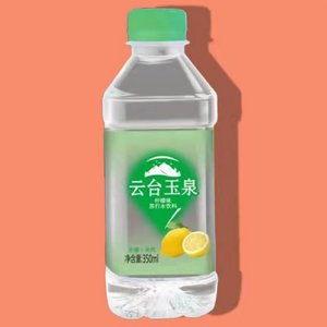 云臺玉泉檸檬味蘇打水飲料350ml