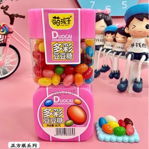 萌孩子多彩豆豆糖180g