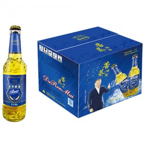 達人邁苦蕎啤酒藍標箱裝500mlx12瓶