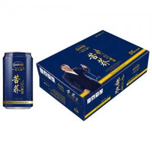 達人邁苦蕎啤酒箱裝330mlx24罐