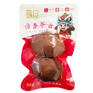 晨仔鹵香茶蛋無殼五香味60g