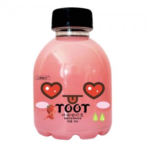 三稞菓仔胖嘟嘟奶昔果味飲品（草莓奶昔）350ml