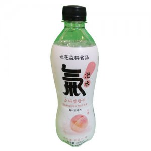 元氣森林食品蘇打氣泡水白桃味（無糖）480ml