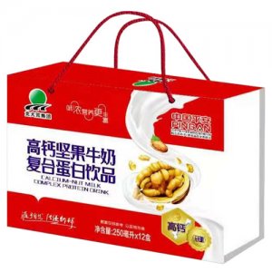 北大荒高鈣堅果牛奶復合蛋白飲品禮盒