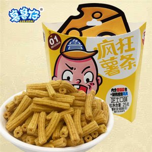 魯魯仔瘋狂薯?xiàng)l25g