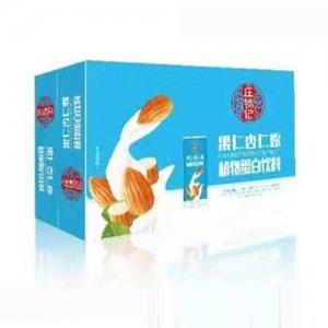 莊錦記果仁杏仁露植物蛋白飲料箱子裝