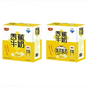 八道關香蕉牛奶250mlx12盒