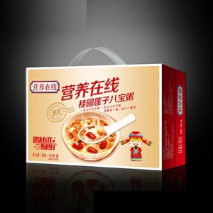 營養在線桂圓蓮子八寶粥10罐禮盒裝