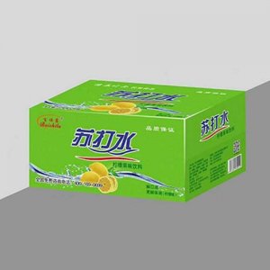 百仕露蘇打水檸檬果味飲料375mlx24瓶