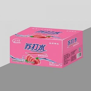 百仕露無汽蘇打水蜜桃果味飲料375mlx24瓶