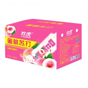 歡虎果味蘇打蜜桃味 箱