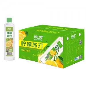 歡虎果味蘇打檸檬味 瓶+箱