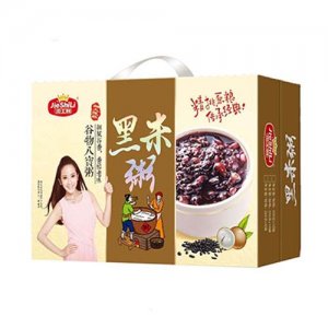 杰士利黑米谷物八寶粥禮盒