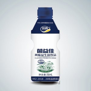 頂真菌益佳風味益生菌飲品358ml（原味）