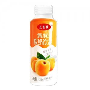 艾有樣黃桃果粒酸奶飲品310ml