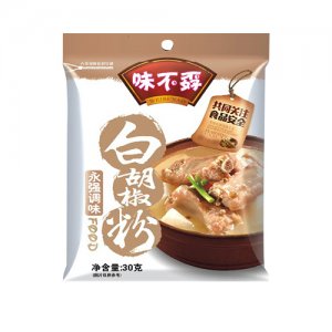 味不孬白胡椒粉30克