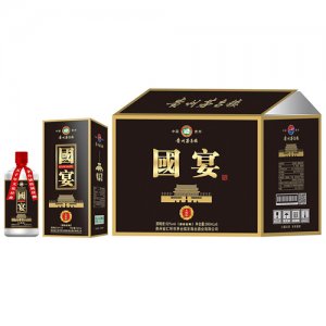 貴州茅臺鎮國宴酒52°500ml濃香型白酒